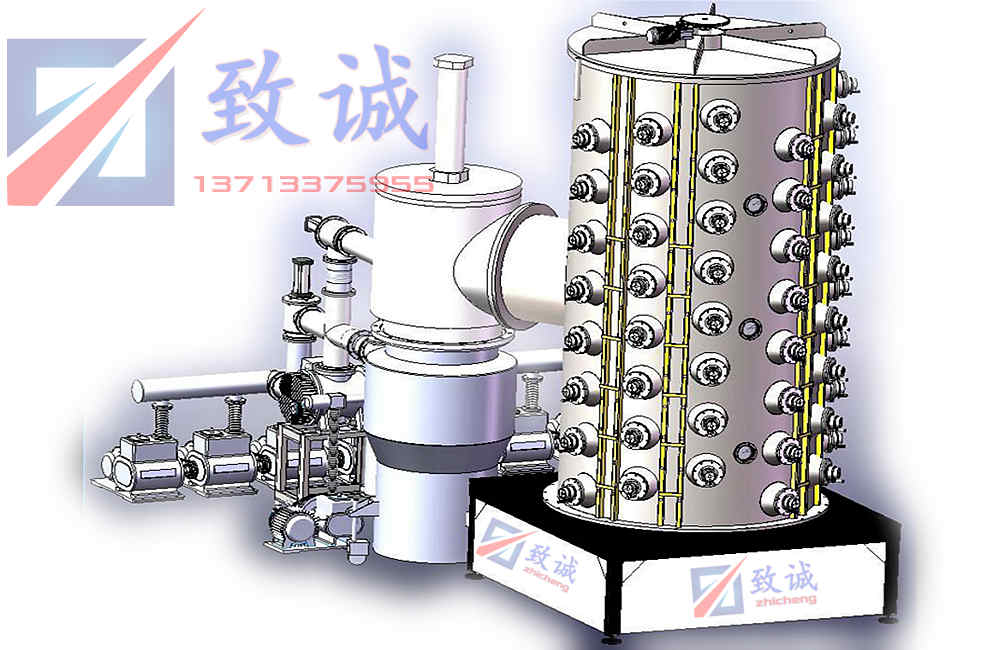 Large stainless steel coating machine